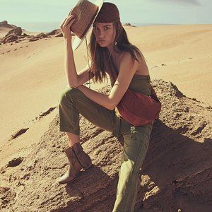 Free People Go West Utility Jumpsuit Sz. XS